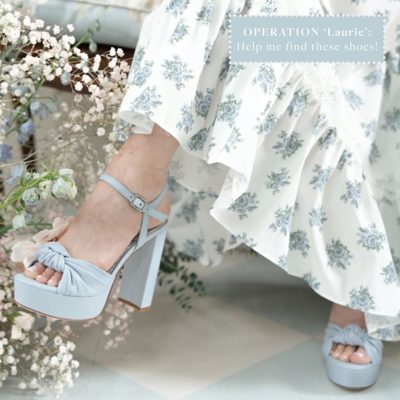 ANTONIO MELANI Shoes - 🤍 ISO Antonio Melani x Born On Fifth  |  'Laurie' Blue Leather Platform Shoes